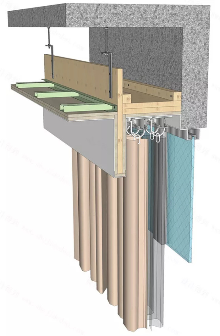 窗帘盒这样设计什么时候都不过时